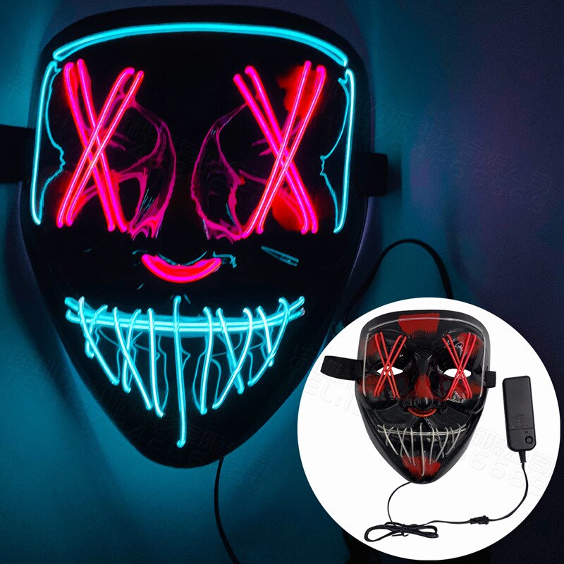 Neon LED Mask