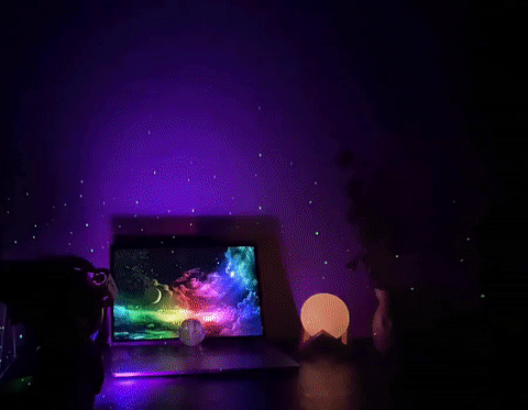 The Galaxy Bot™ - Astronaut Galaxy Projector