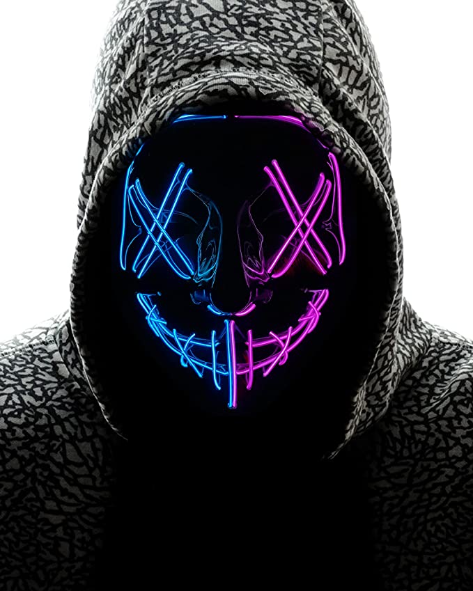 Neon LED Mask